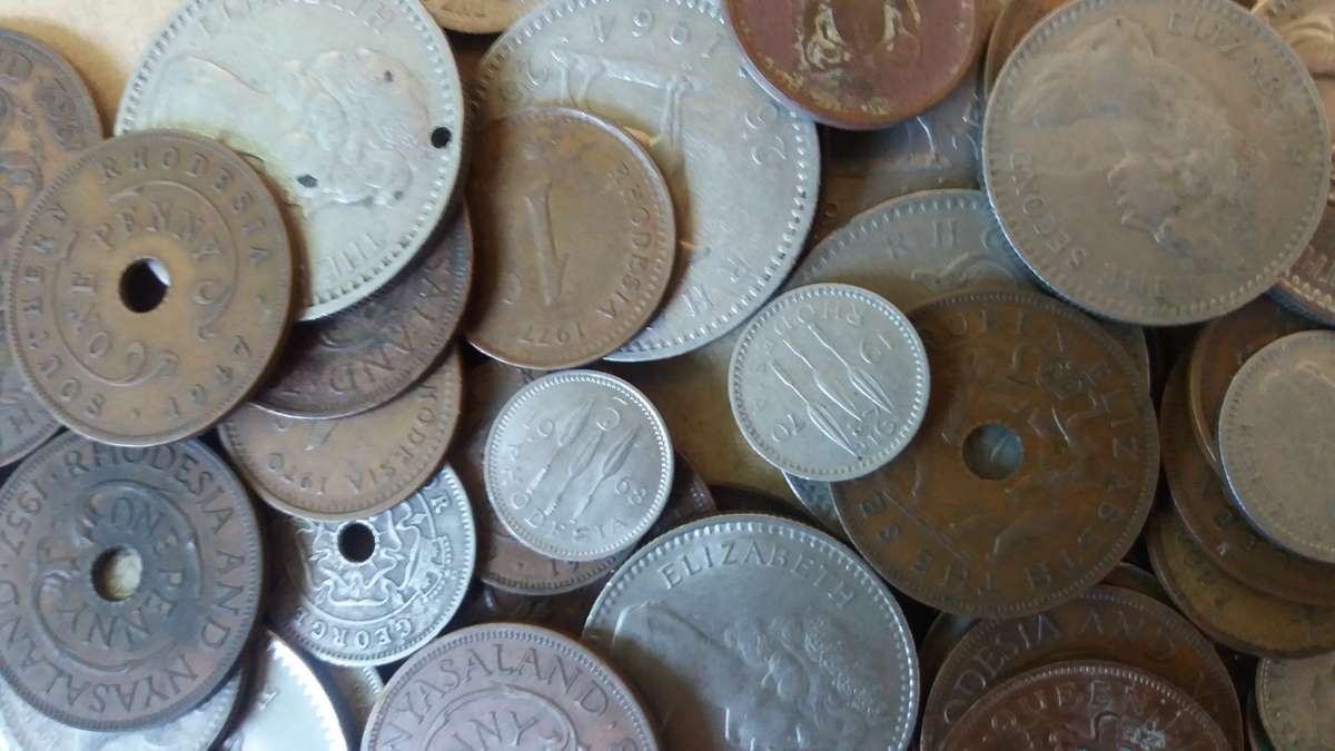 Rhodesia Mix - lot 85 coins