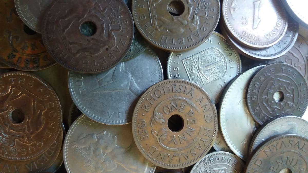 Rhodesia Mix - lot 85 coins