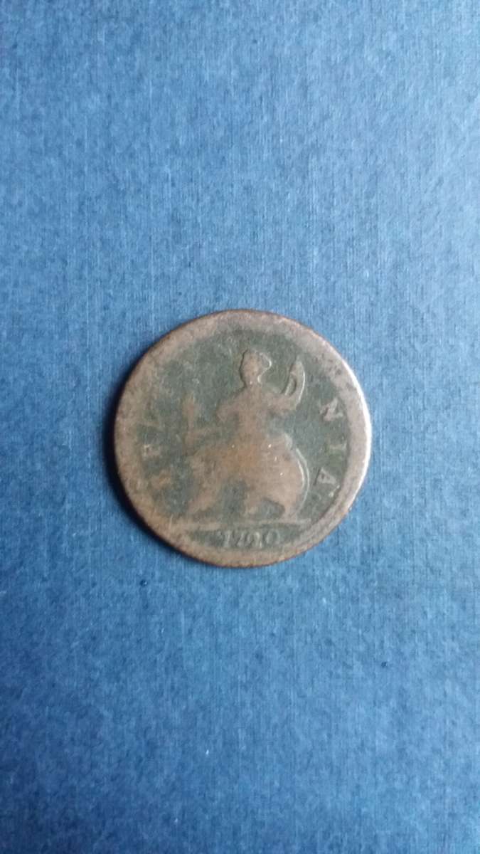 United Kingdom 1720 1 Farthing * George 1st* Use as a Filler - 305 years old