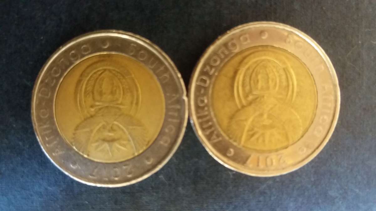South Africa 2017 R5 Order of Companions of O.R. Tambo & Wildebeest * 2 x coins*