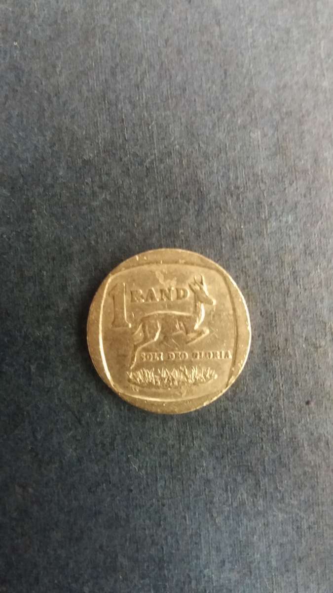 South Africa 2001 R1 *Mintage 1 196322 - Difficult to find*