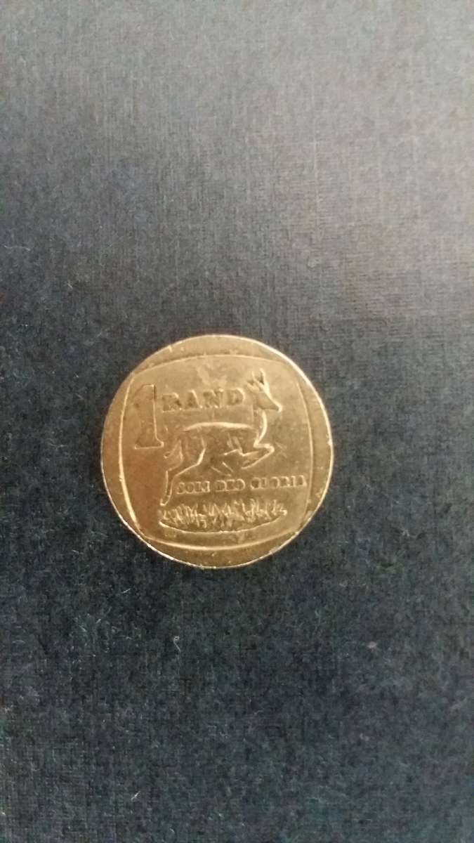 South Africa 2001 R1 *Mintage 1 196322 - Difficult to find*