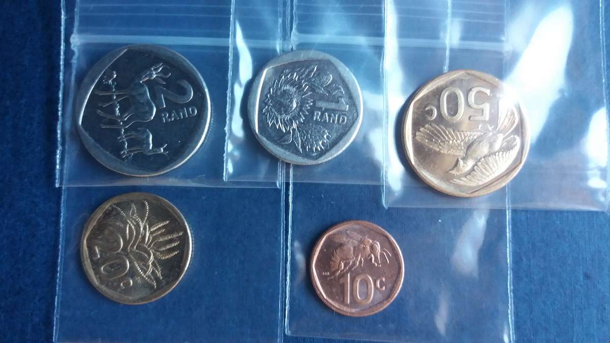 South Africa 2024 R2 , R1 , 50c , 20c & 10c *Condition AU/UNC* 4th Decimal Series