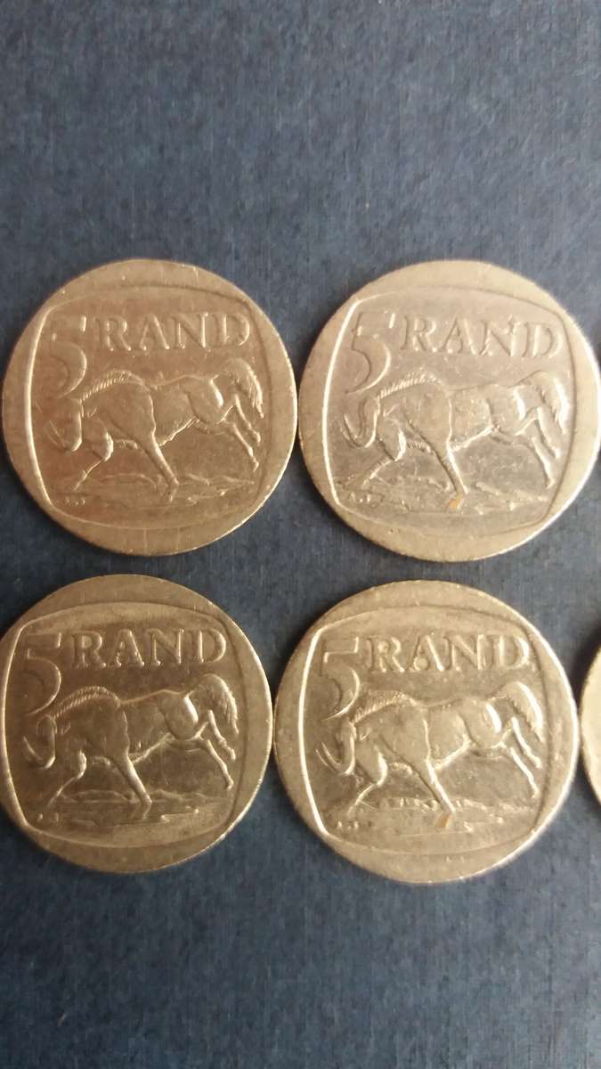 South Africa 1994 & 1995 R5 - Wildebeest * 5 x 1994 & 5 x 1995*