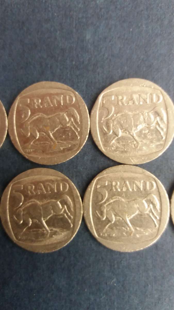 South Africa 1994 & 1995 R5 - Wildebeest * 5 x 1994 & 5 x 1995*