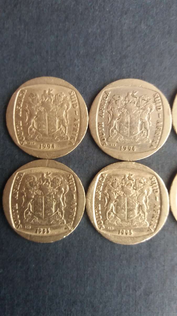 South Africa 1994 & 1995 R5 - Wildebeest * 5 x 1994 & 5 x 1995*