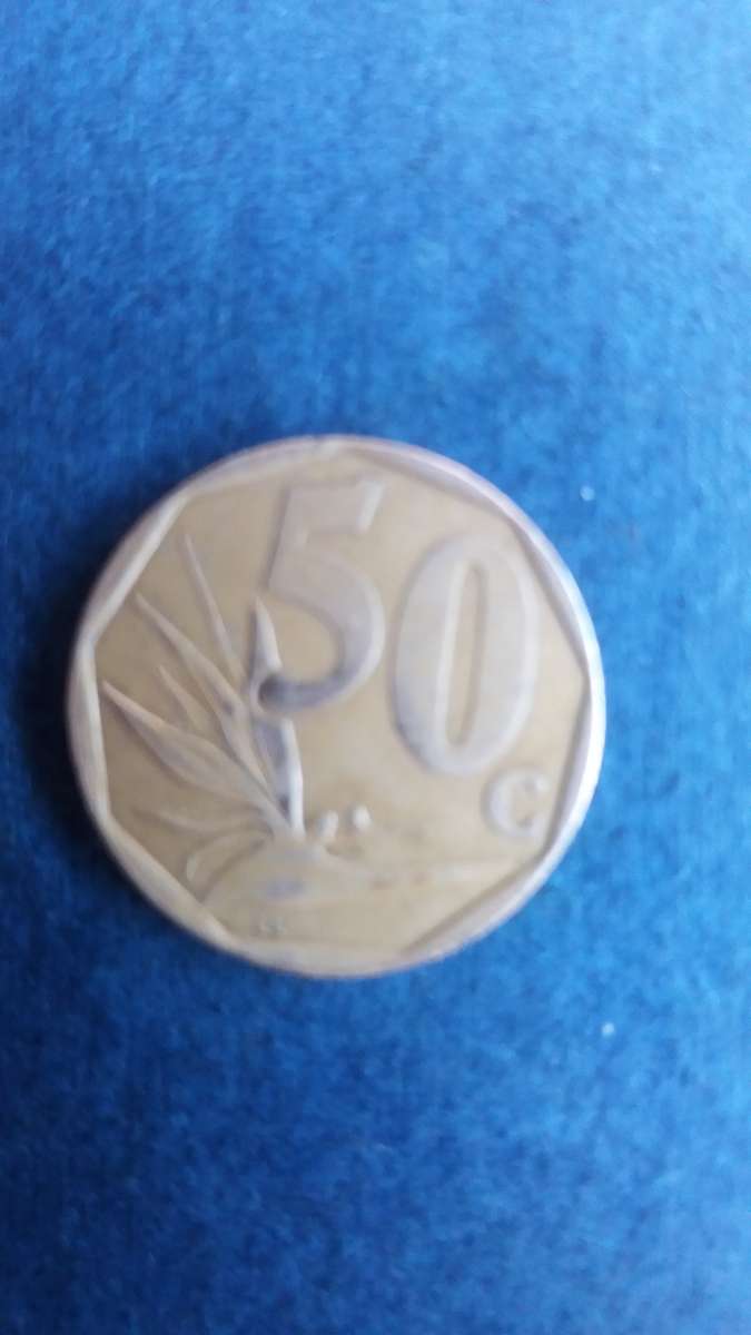 South Africa 1997 50 cent