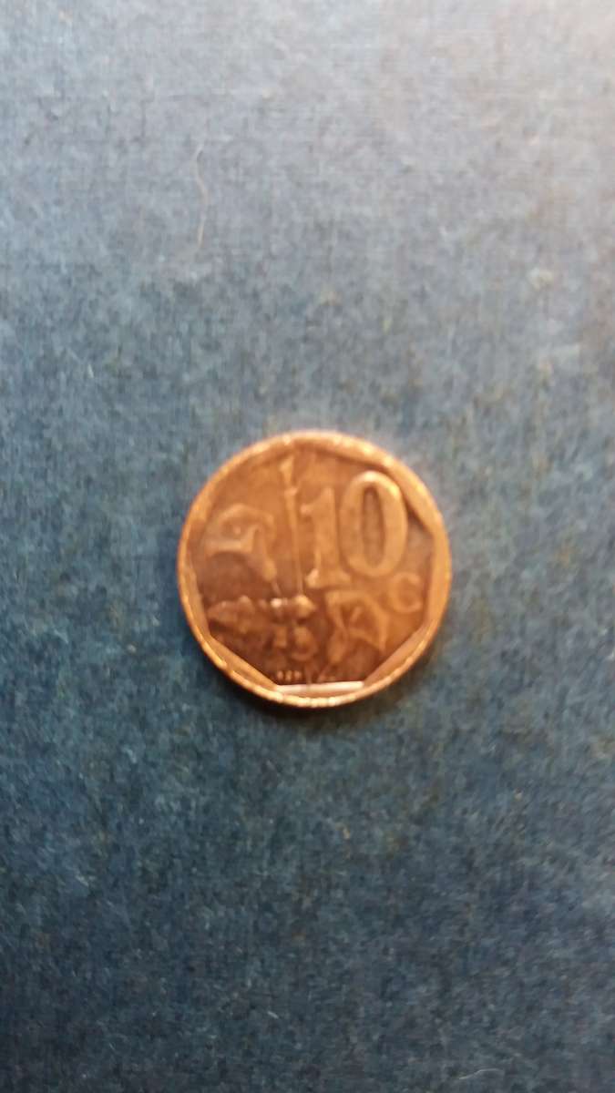South Africa 2021 10 cent