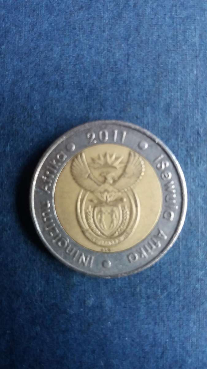 South Africa 2011 R5 - 90th anniversary of SARB