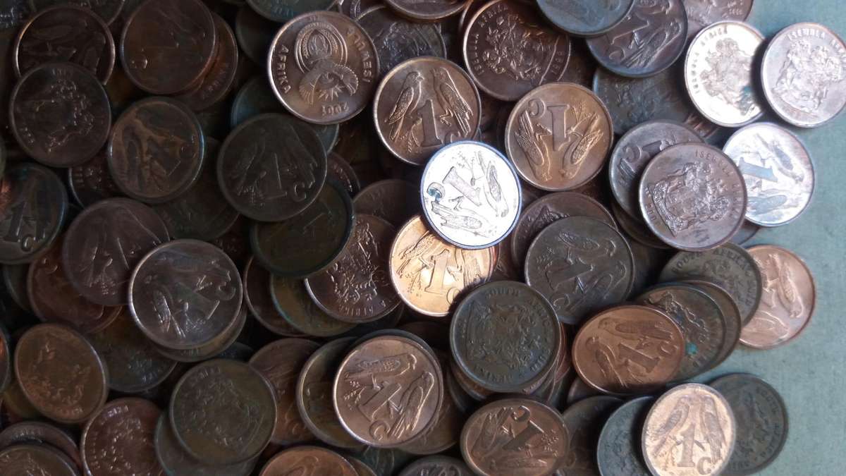 South Africa  3rd Decimal series 1 cent lot  * 150 in total*