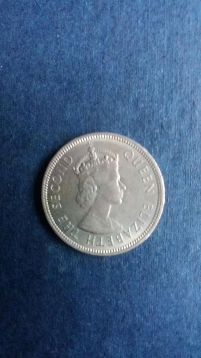 Seychelles 1971 Half Rupee * Queen Elizabeth 2nd*