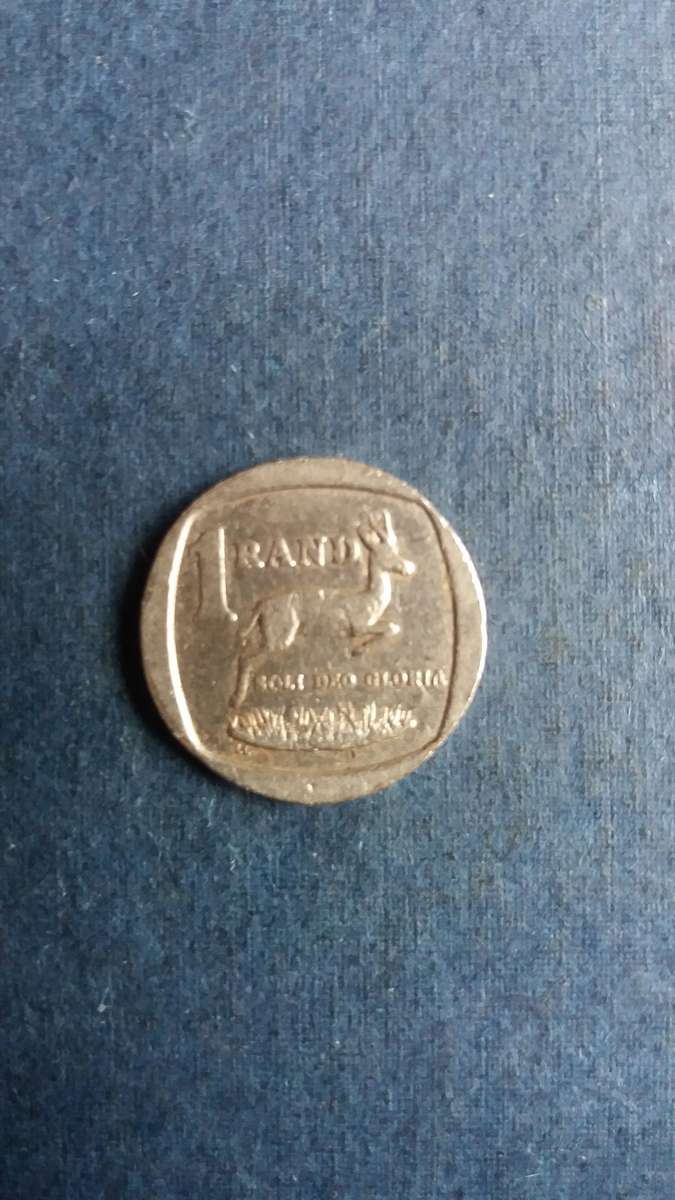 South Africa 1996 R1 *Mintage figure 22 000 000 & difficult to find*