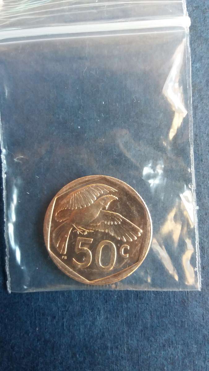 South Africa 2025 50 cents * 4th Decimal Series - AU Condition*