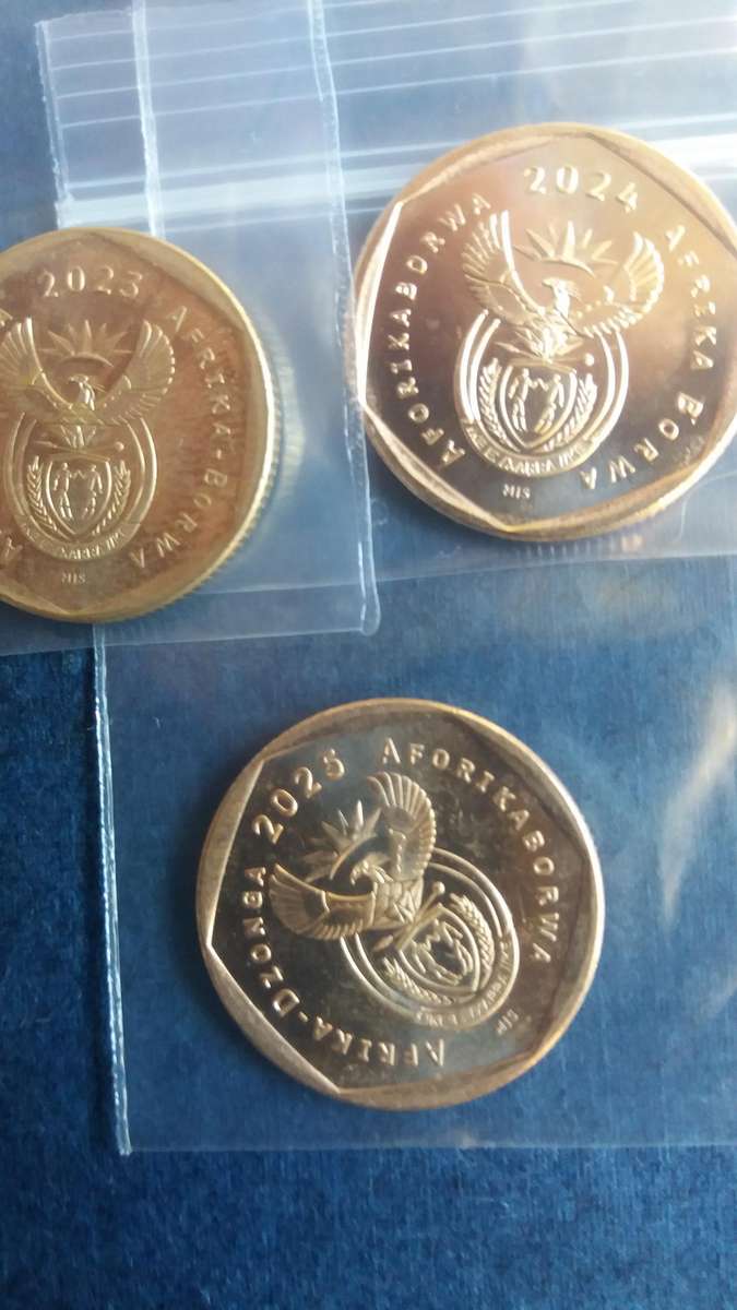 South Africa 4th Decimal Series 50 cents * 2023, 2024 & 2025* - AU Condition*
