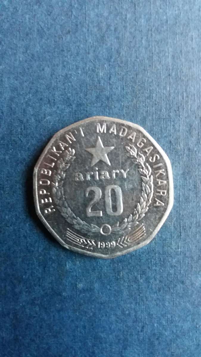 Madagascar 1999 20 Ariary
