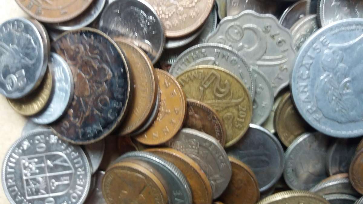 World Mix Coins - 300 coins in total * No South African Coins*
