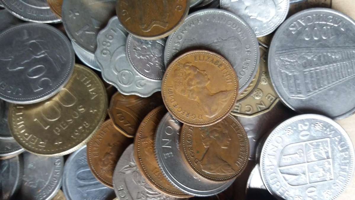 World Mix Coins - 300 coins in total * No South African Coins*
