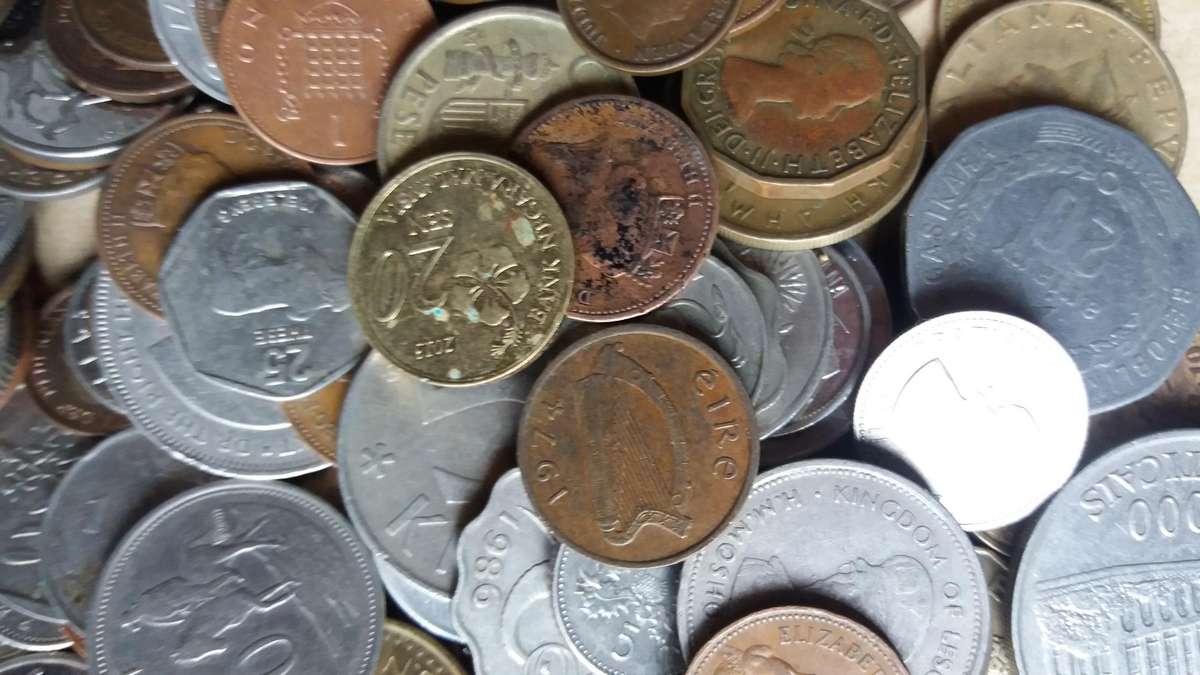 World Mix Coins - 300 coins in total * No South African Coins*