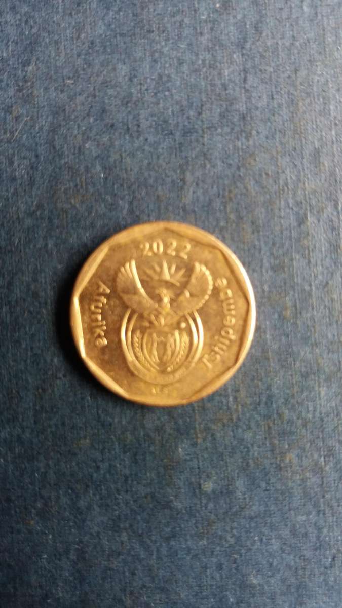 South Africa 2022 20 cent * No Mintage Fiqures & Difficult to Find*