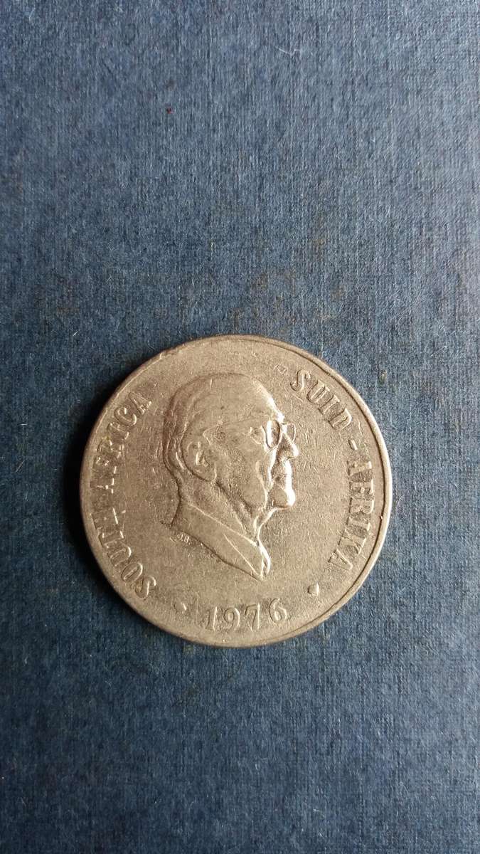 South Africa 1976 50 cent * Fouché*