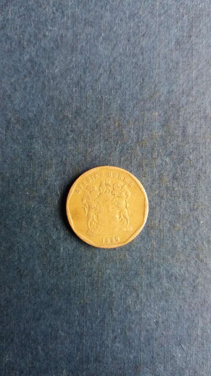 South Africa 1999 20 cent * Mintage 16 000 000*