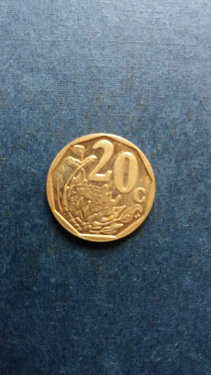 South Africa 2022 20 cent *No Mintage figures & Difficult to find*