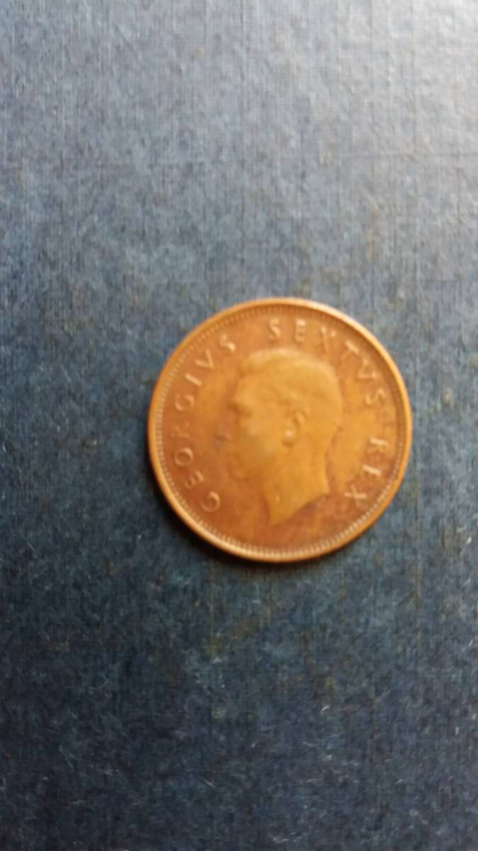 South Africa 1950 1/4 Penny *King George VI - Mintage 8694343*