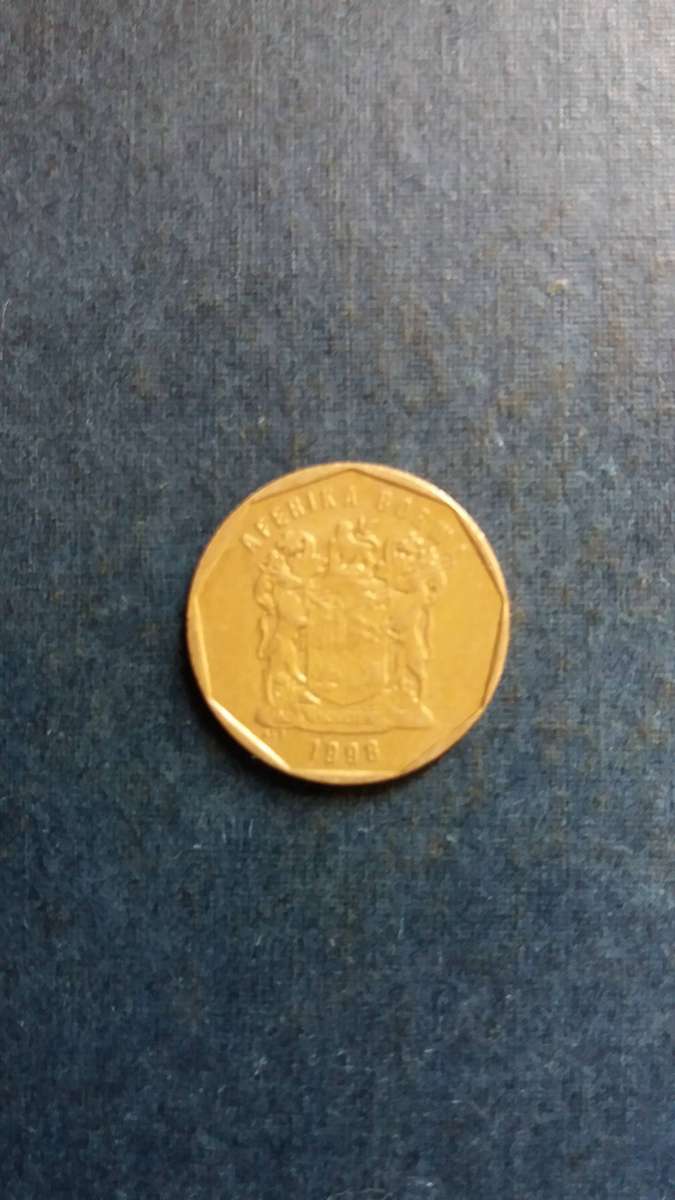 Soiuth Africa 1998 20 cent * Mintage 25000000 - Difficult to find*