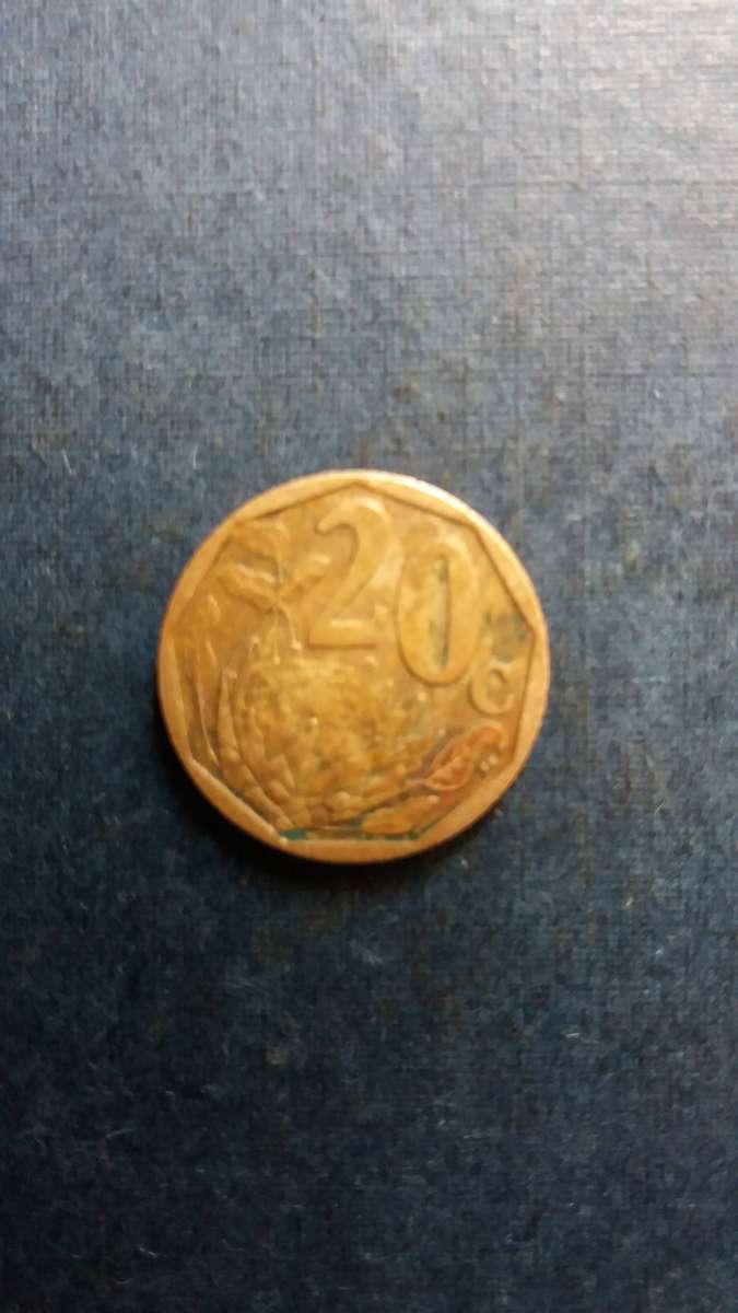 South Africa 2014 20 cent * No Mintage Figures - Difficult to Find*