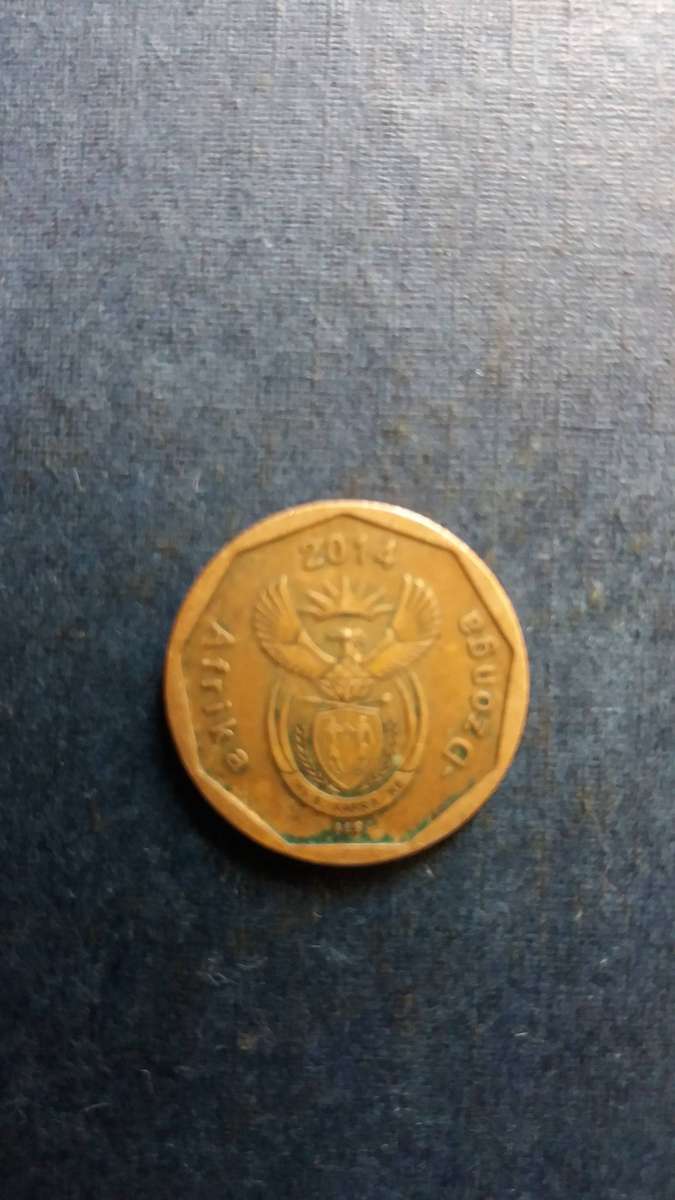 South Africa 2014 20 cent * No Mintage Figures - Difficult to Find*
