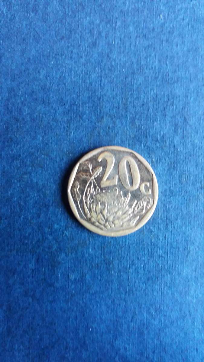 South Africa 2022 20 cent *No Mintage figures & Difficult to find*