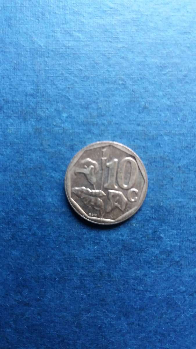 South Africa 2005 10 cent