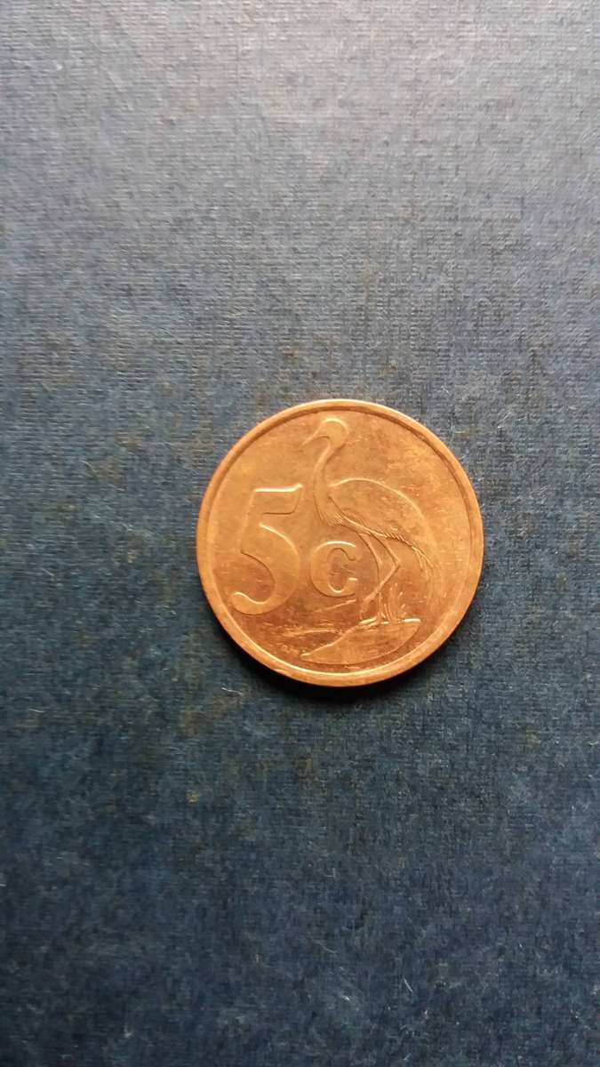 South Africa 2001 5 cent