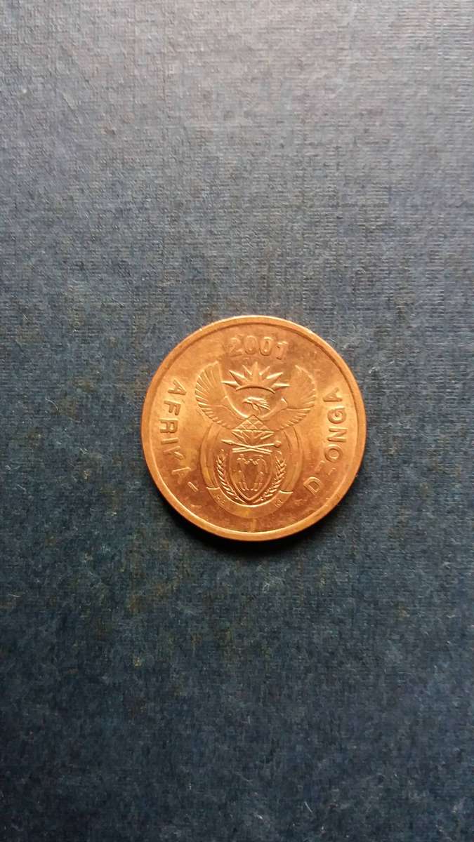 South Africa 2001 5 cent