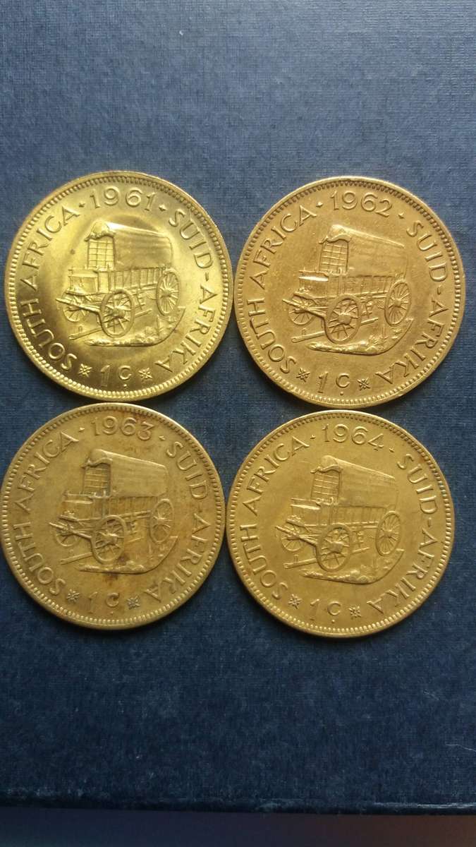 South Africa 1961 to 1964 1 cent