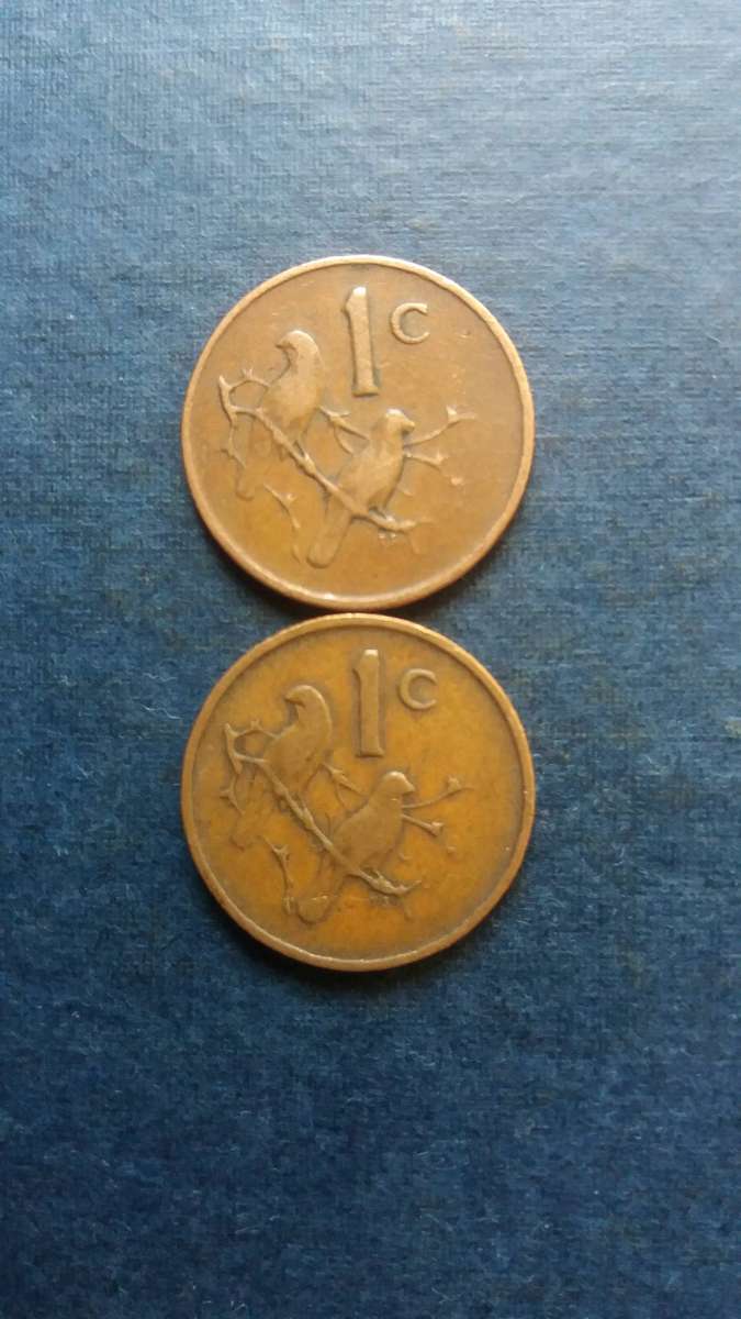 South Africa 1966 1 cent * English & Afrikaans legend - Jan van Riebeeck*