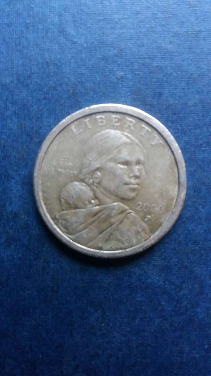 United States of America 2000 "P" 1 Dollar  *Sacagawea  Dollar*