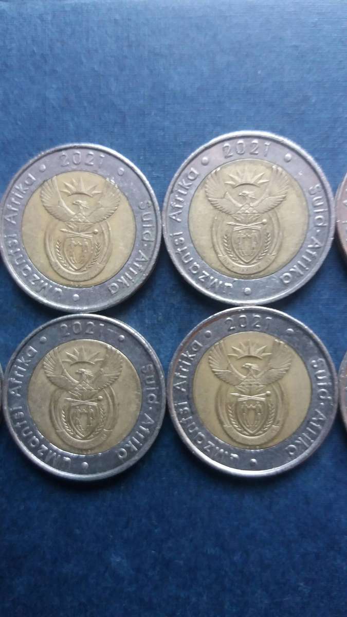 South Africa 2021 R5 SARB Centenary * 10 x coins*