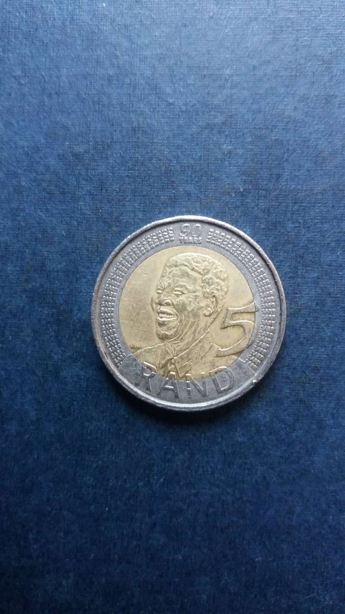 South Africa 2008 R5 - Mandela 90 years birthday