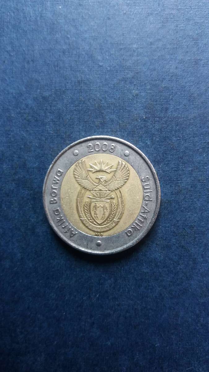 South Africa 2008 R5 - Mandela 90 years birthday