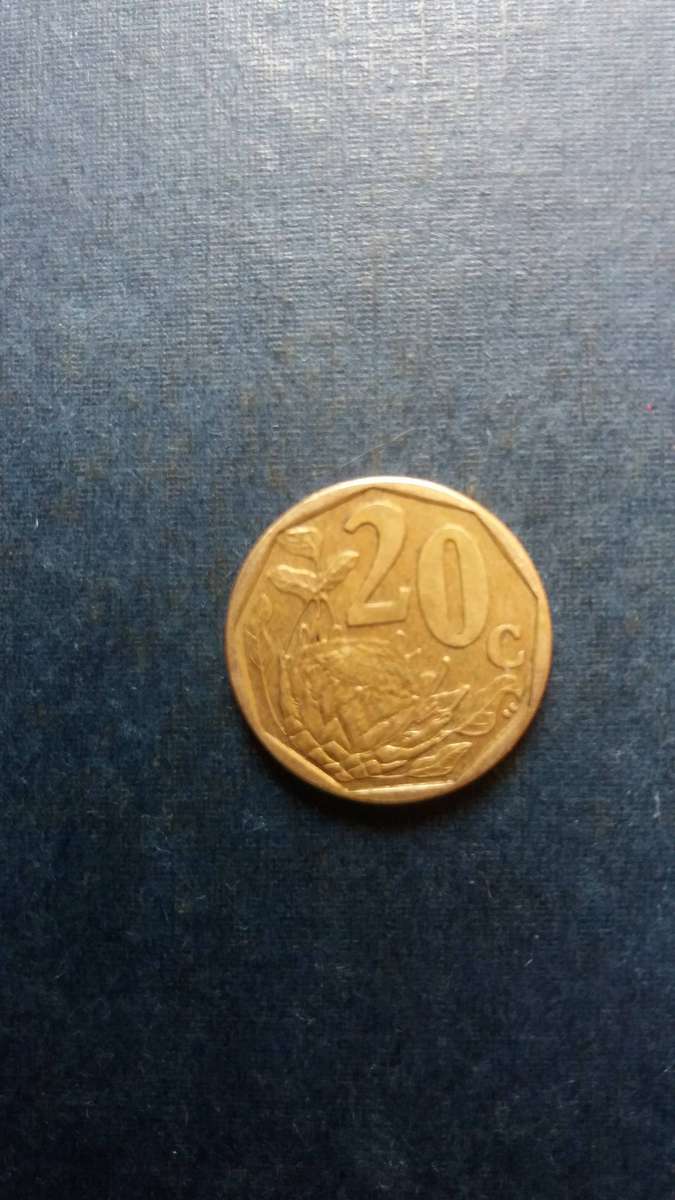 South Africa 2011 20 cents * Very difficult to find*