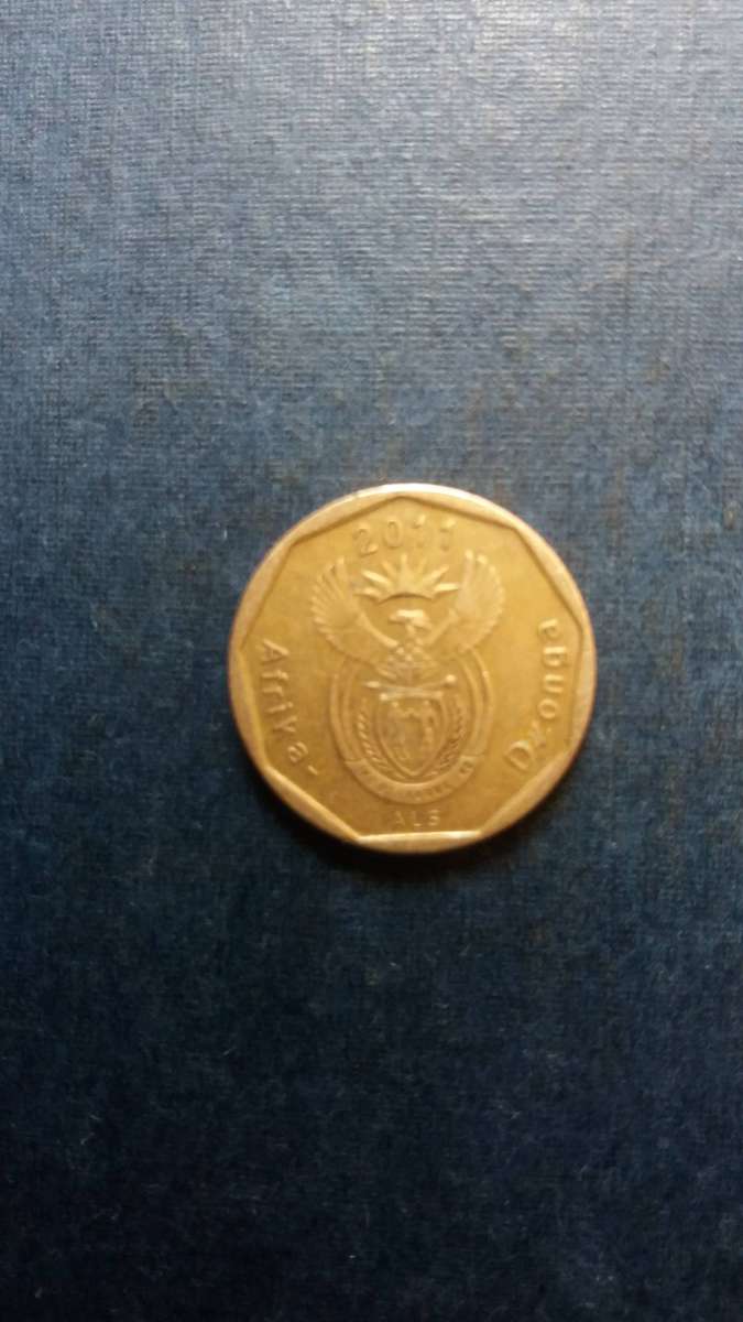 South Africa 2011 20 cents * Very difficult to find*
