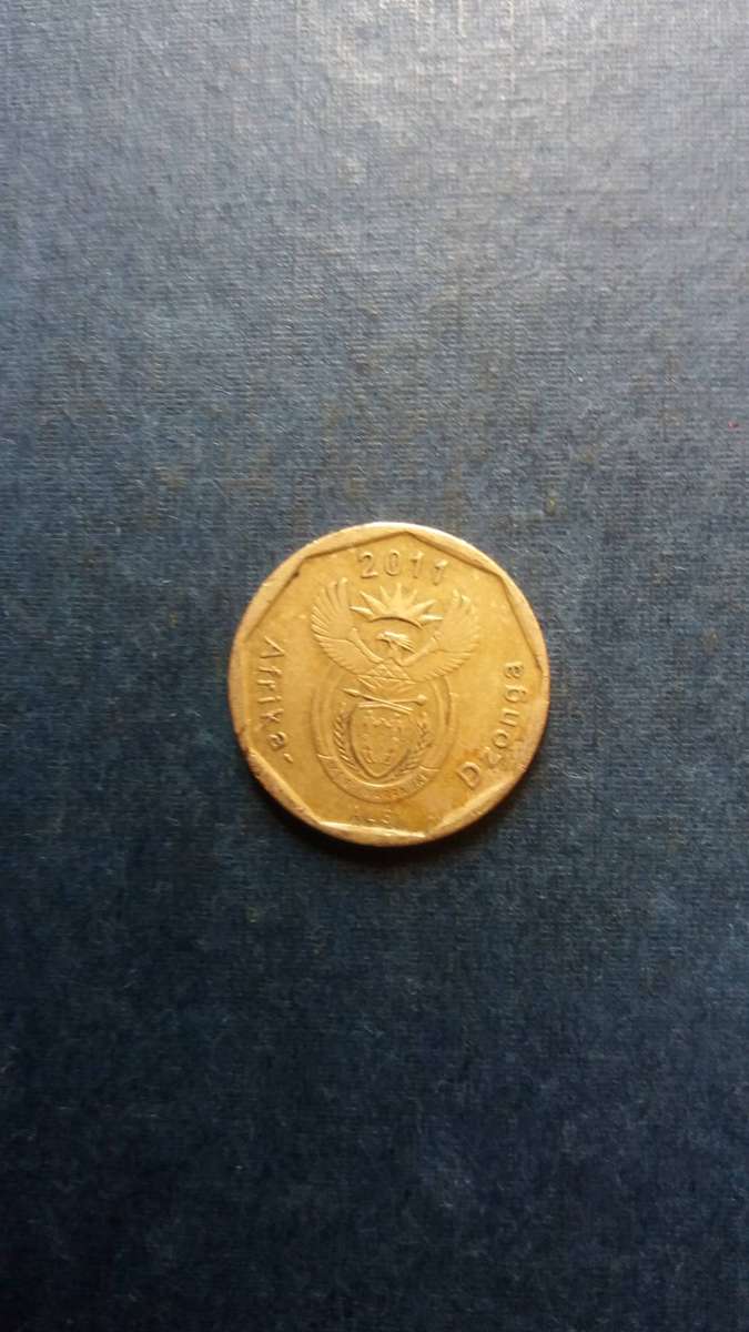 South Africa 2011 20 cents * Very difficult to find*