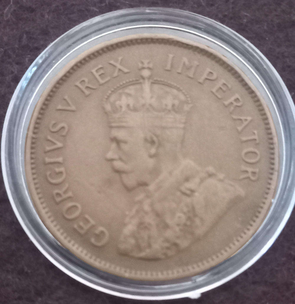 1931 UNION 1/2 PENNY (Z) IN CAPSULE