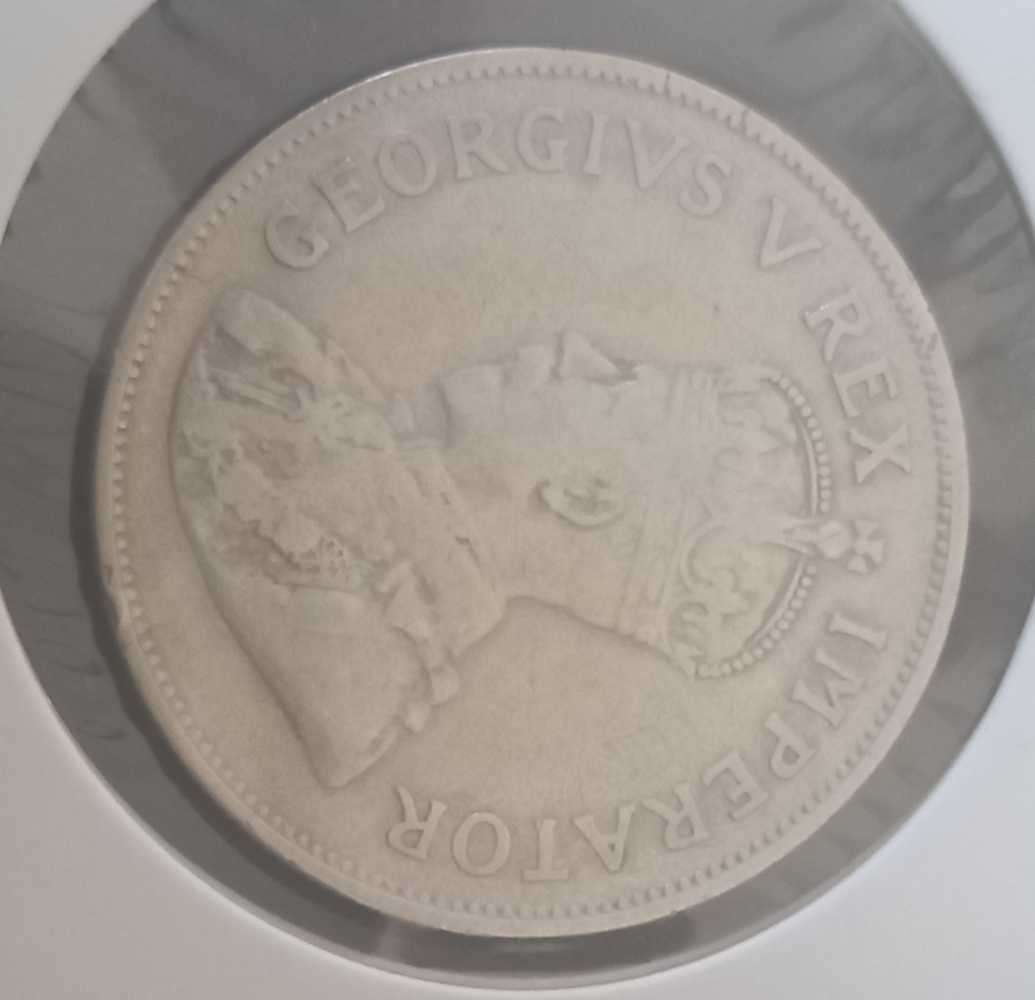 THE RARE 1929 & 1925 UNION HALF CROWN