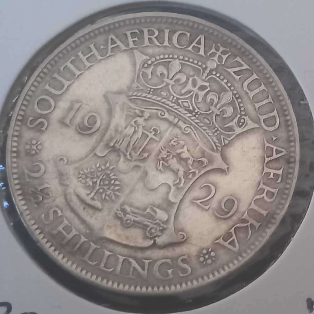 THE RARE 1929 & 1925 UNION HALF CROWN