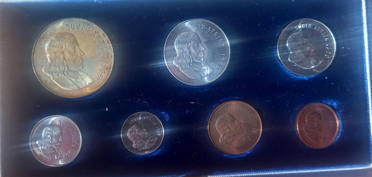 1965 SHORT PROOF SET IN SAM BOX