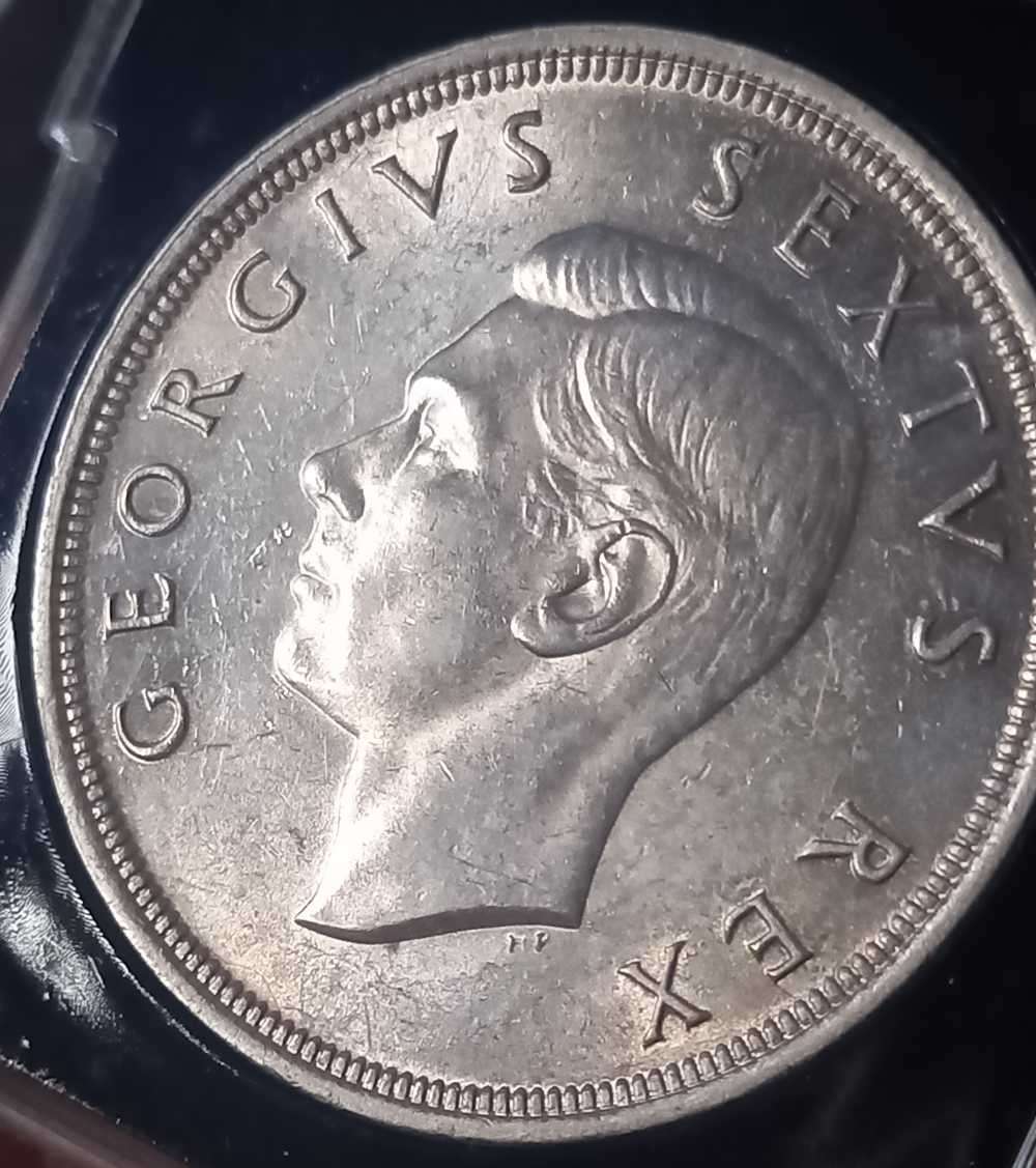 1949 SILVER 5 SHILLING