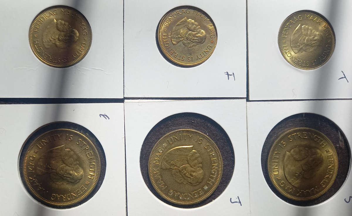 Union & RSA coins and international tokens. One bid takes all.