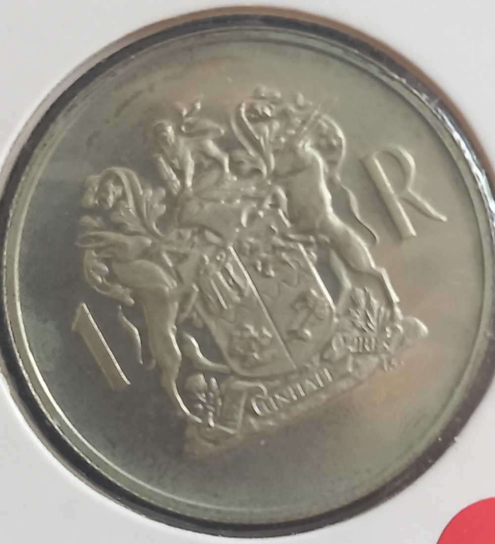1969 AFRIKAANS SILVER 1 RAND